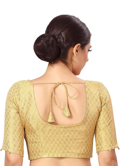 Beautiful designer brocade readymade blouse