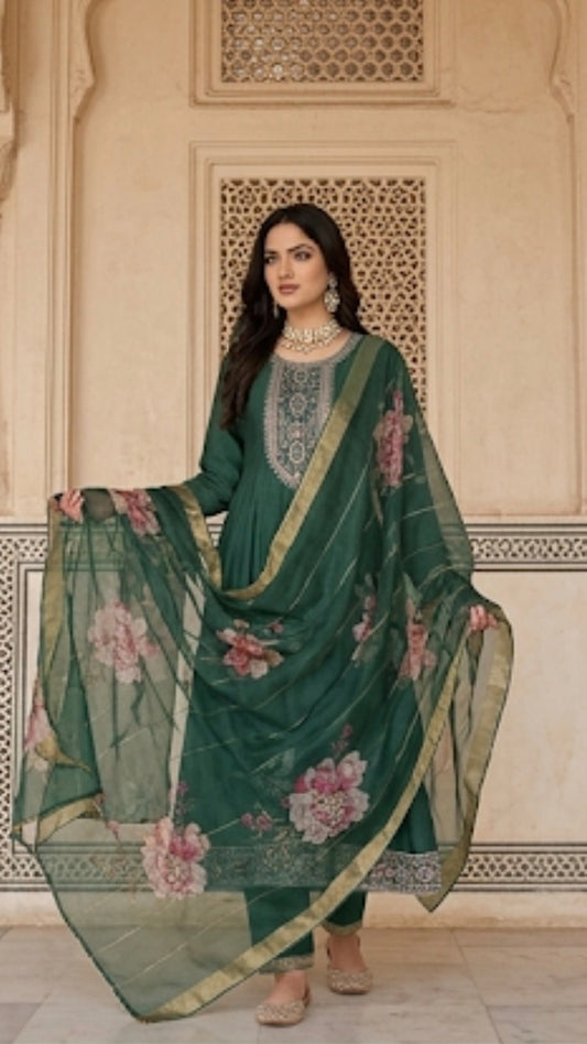 Beautiful designer anarkali suit