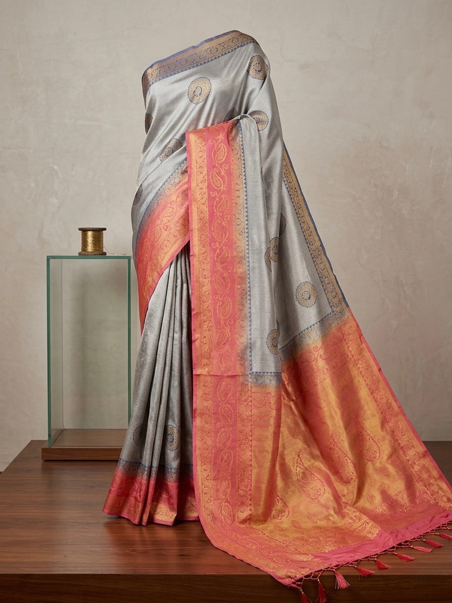 Beautiful designer stylish silk saree