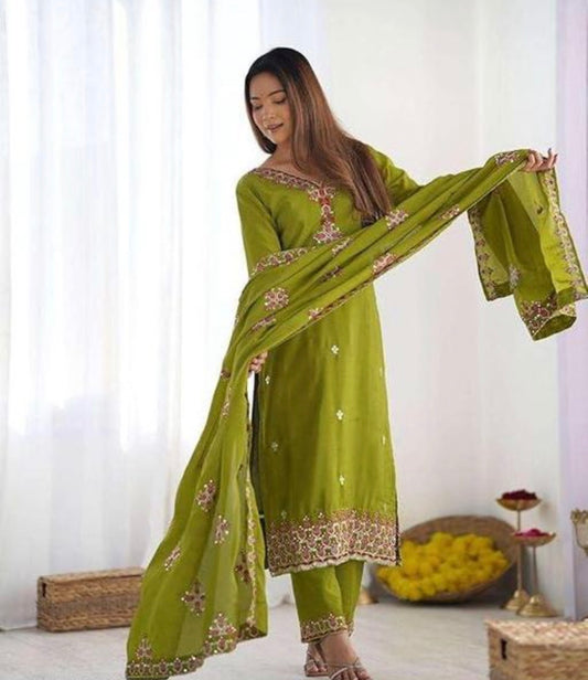 Beautiful designer Pakistani style suit