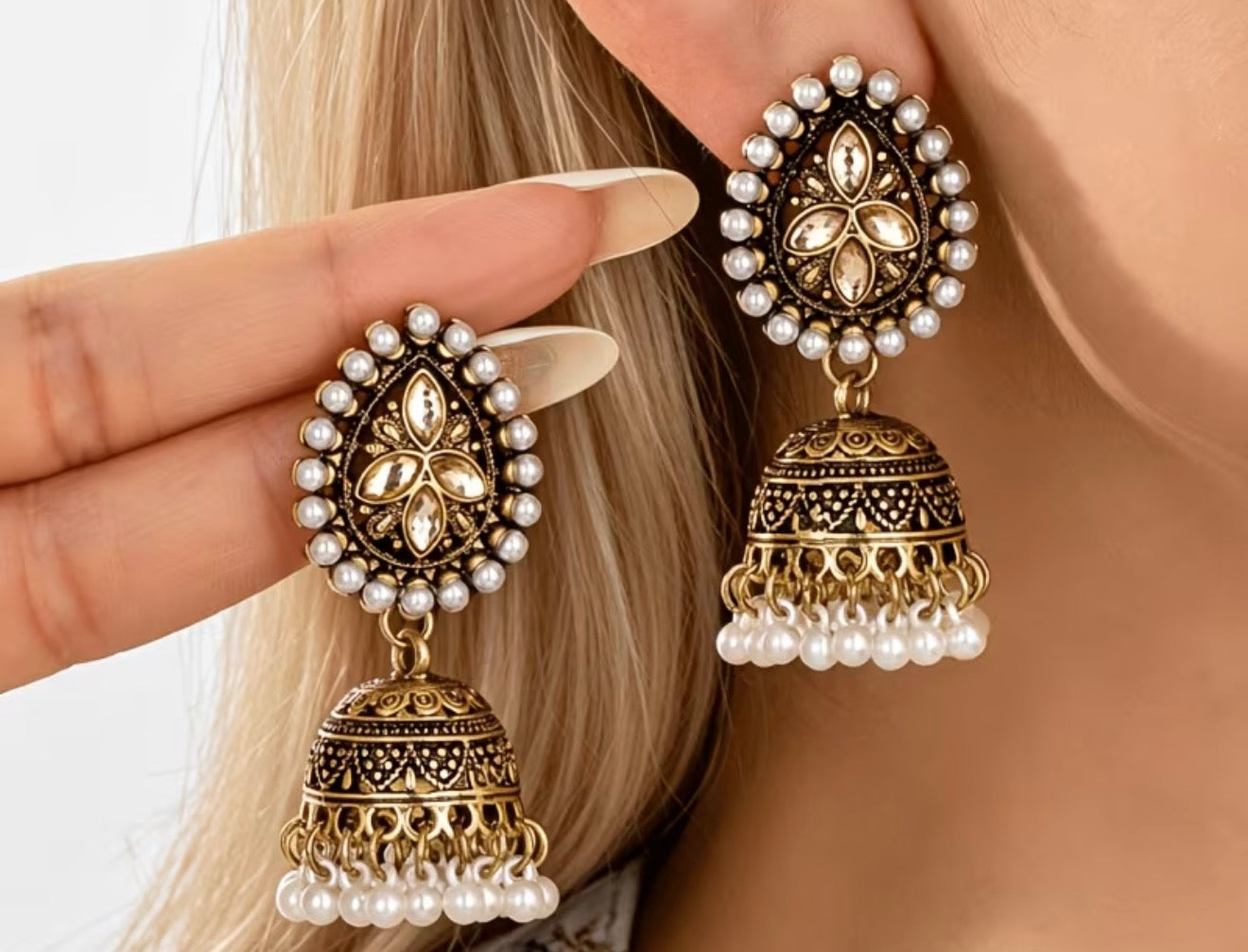 Beautiful designer jhumki