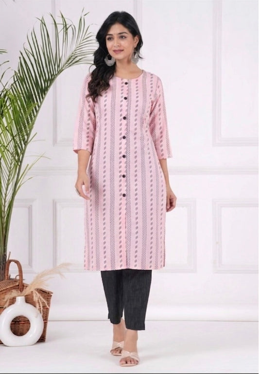 Beautiful designer kurti with pants