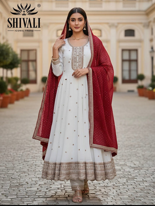 Beautiful designer Pakistani anarkhali suit