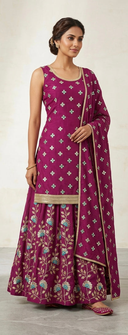 Beautiful designer Lengha choli