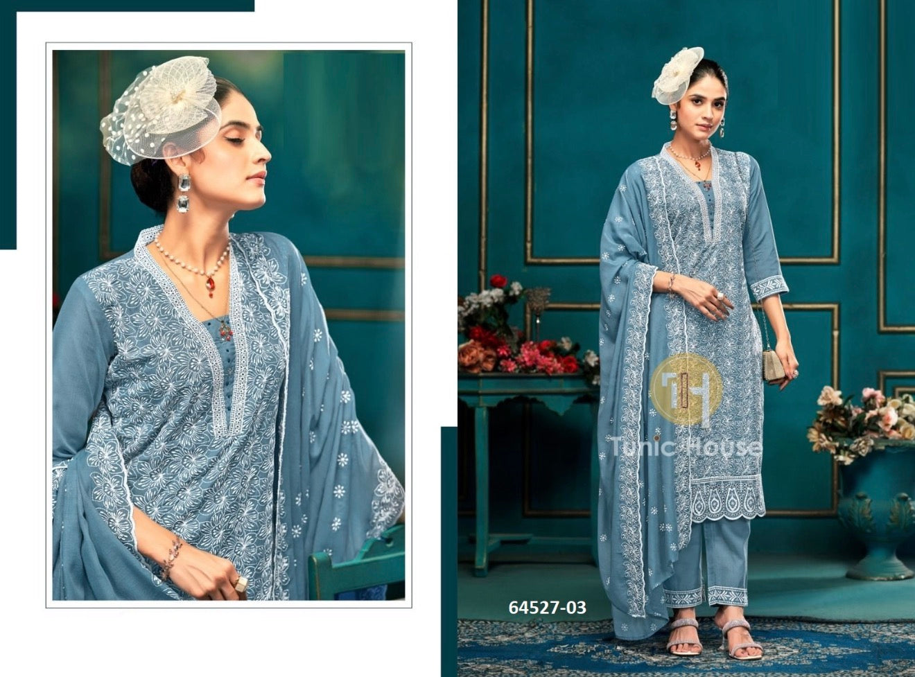Beautiful designer Pakistani style suit