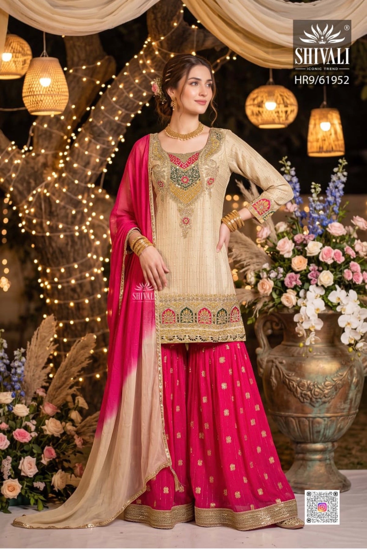 Beautiful designer sharers suit