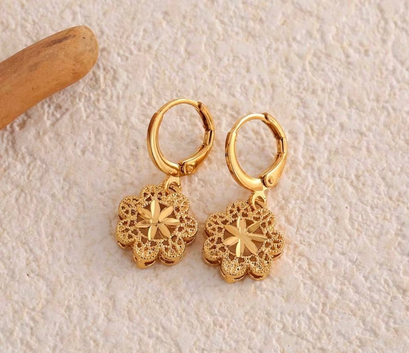Beautiful designer gold plated jhumki