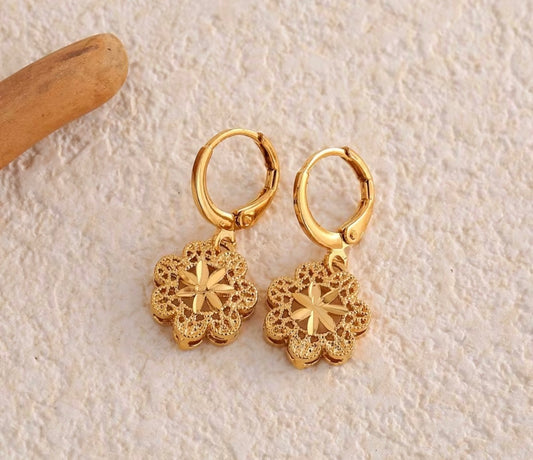 Beautiful designer gold plated jhumki
