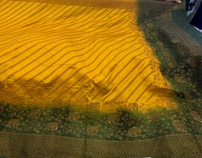 Beautiful designer cotton silk saree