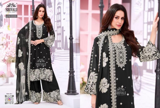 Beautiful designer plazo suit
