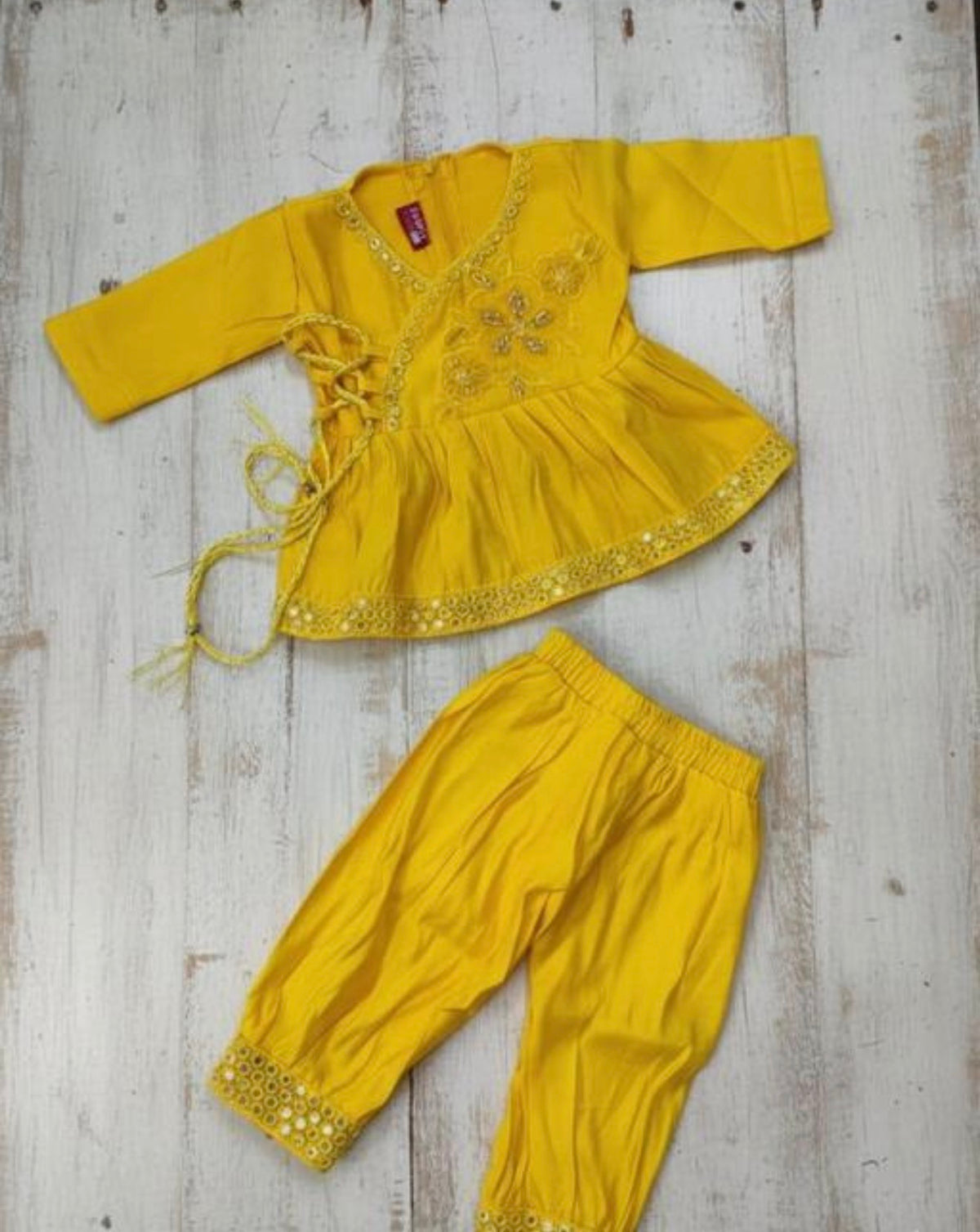 Beautiful designer kids Kurti pants for kids