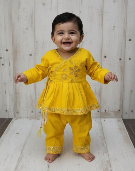 Beautiful designer kids Kurti pants for kids