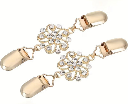 Adjustable brooch for kameez