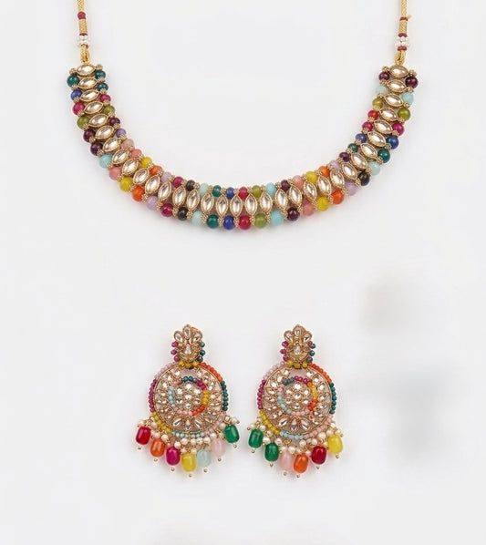 Beautiful designer necklace with earrings