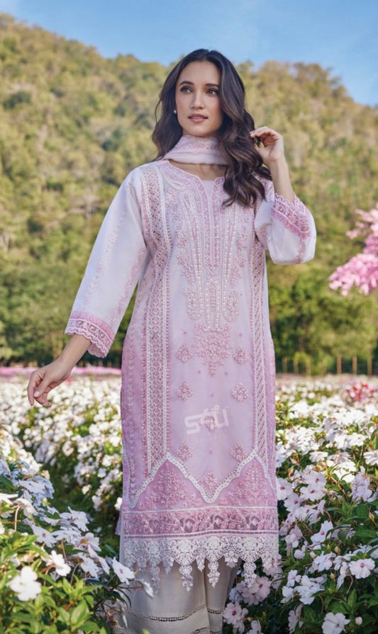 Beautiful designer plazo suit