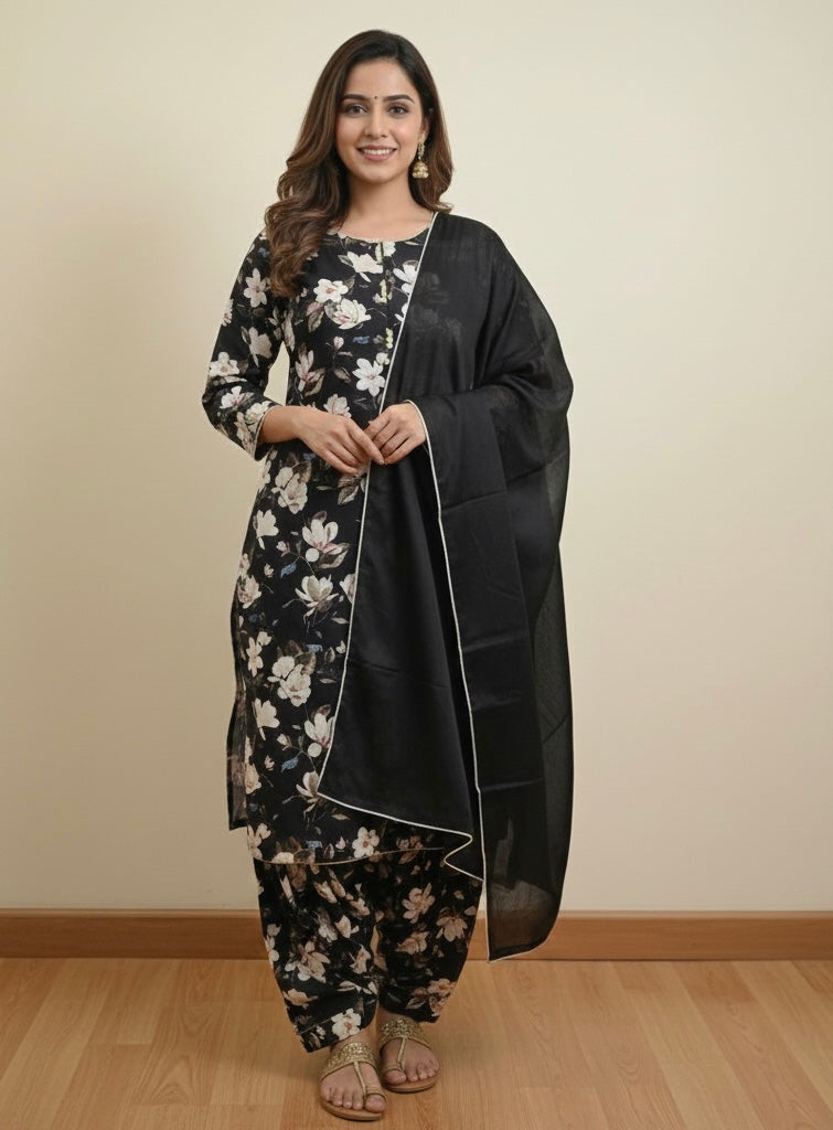 Beautiful designer punjabi patiala suit