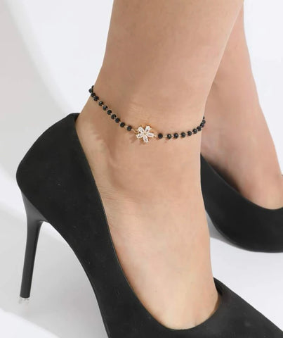 Beautiful designer American diamond anklets