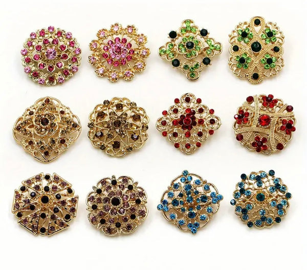 Beautiful designer large size brooches