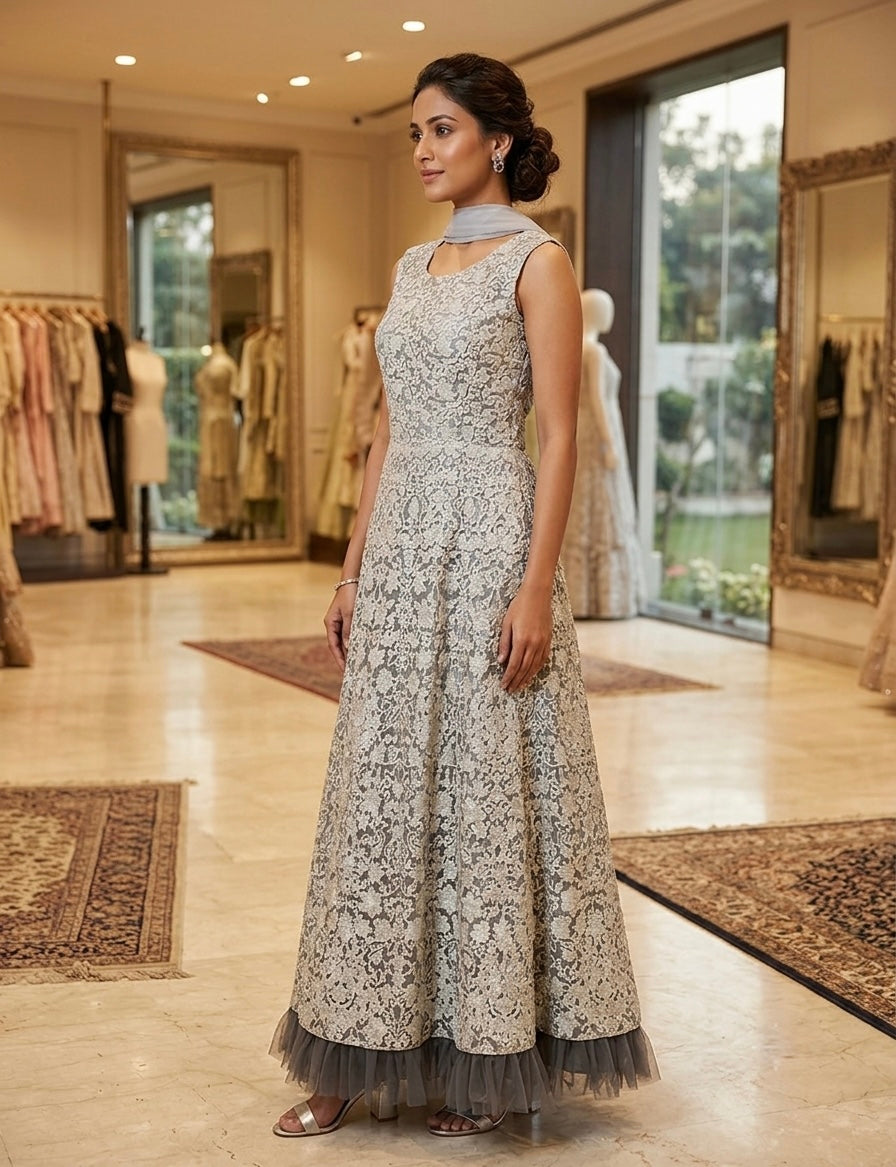 Beautiful designer gown