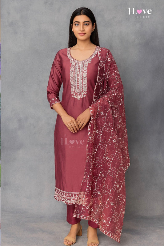 Beautiful designer Kurti pants dupatta