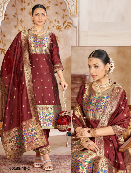 Beautiful designer straight style suit