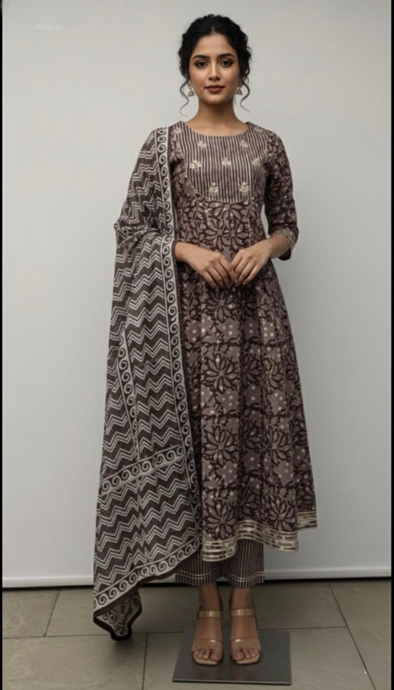 Beautiful designer pakistani style suit