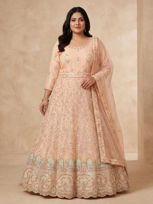 Beautiful designer anarkali suit