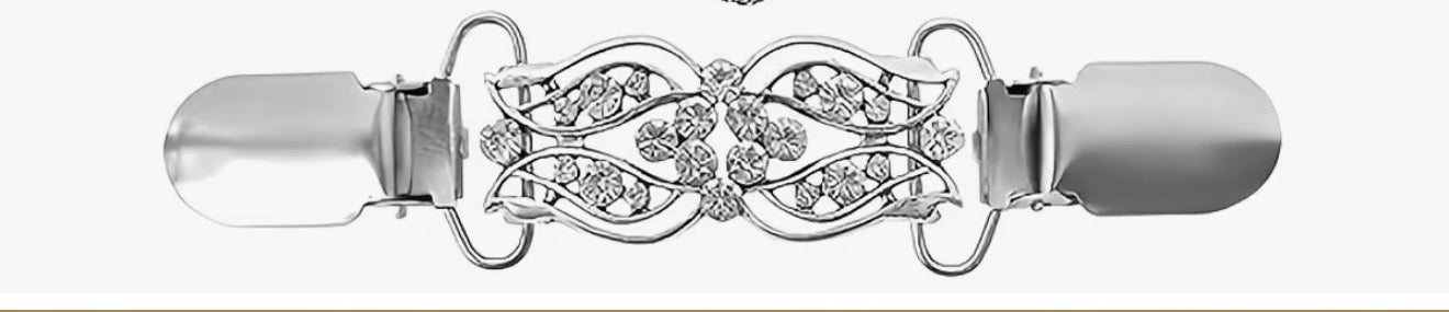 Adjustable brooch for kameez