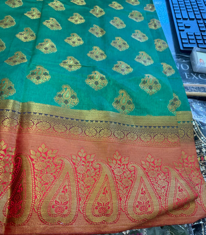 Beautiful designer silk saree