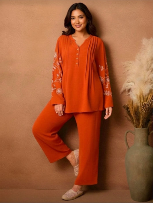 Beautiful designer plus size 2pc cord sets