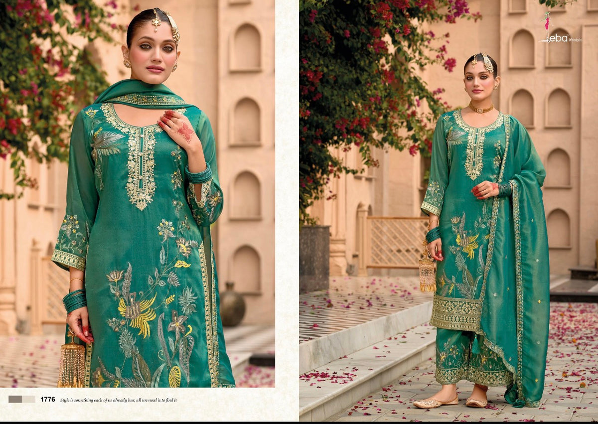 Beautiful designer plazo suit
