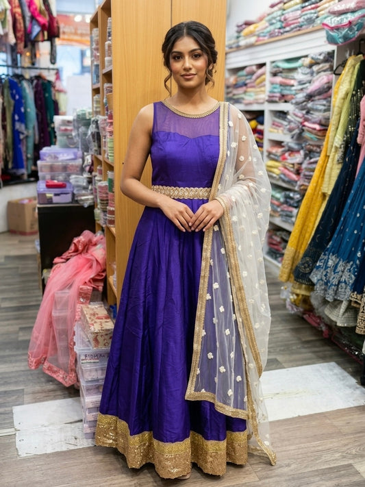 Beautiful designer anarkali style gown