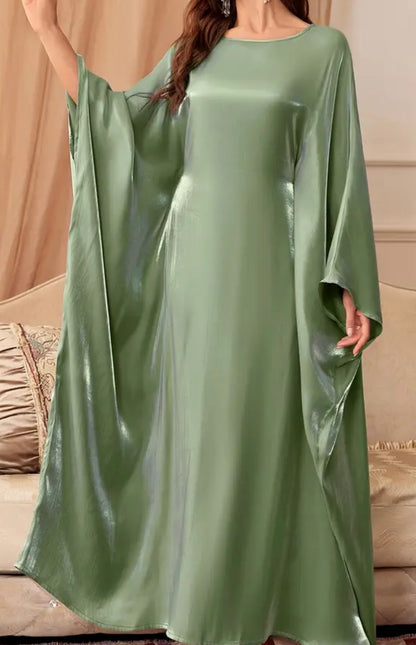 Beautiful designer plus size kaftan with Tie Back inside