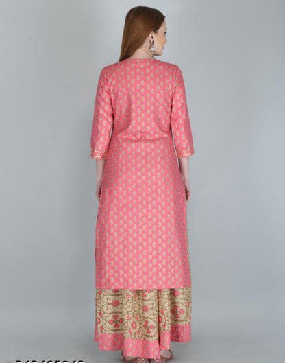 Beautiful designer Kurti with skirt