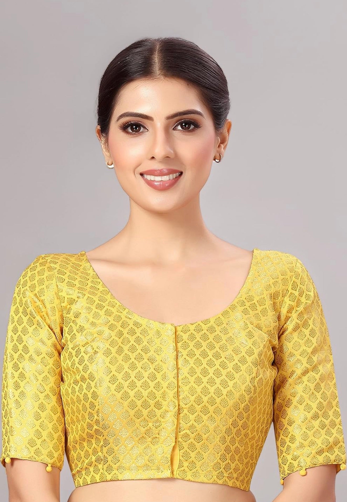 Beautiful designer brocade readymade blouse