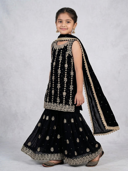 Beautiful designer sharara suit