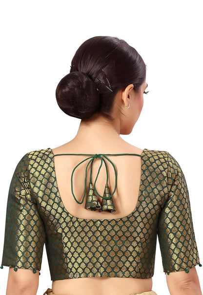 Beautiful designer brocade readymade blouse