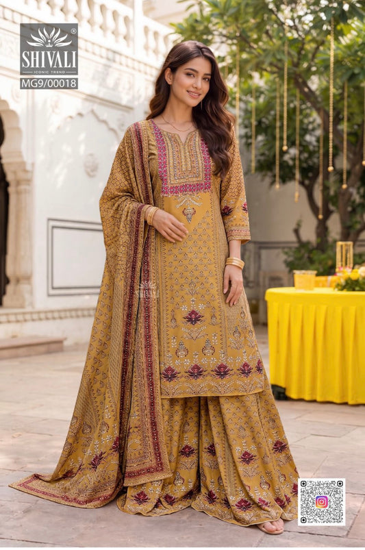 Beautiful designer Plazo suit
