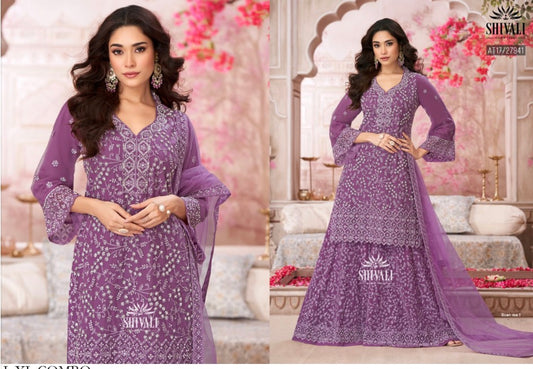 Beautiful designer sharara suit
