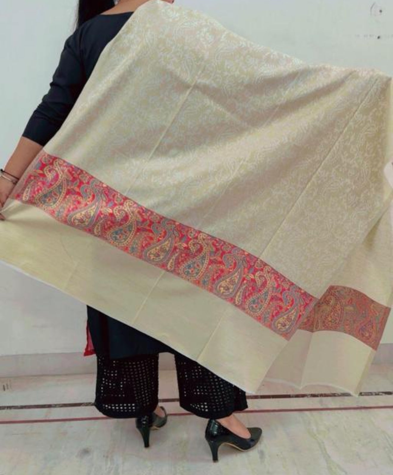 Beautiful designer shawl