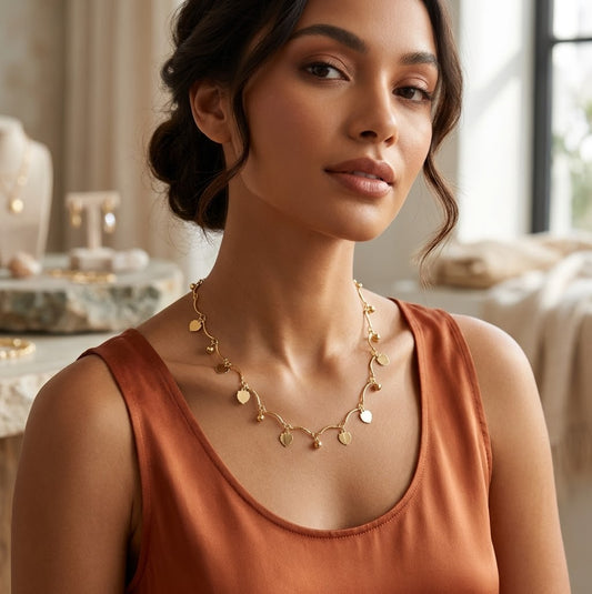 Beautiful gold plated chain for dailywear