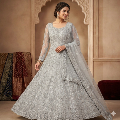 Beautiful designer anarkali suit