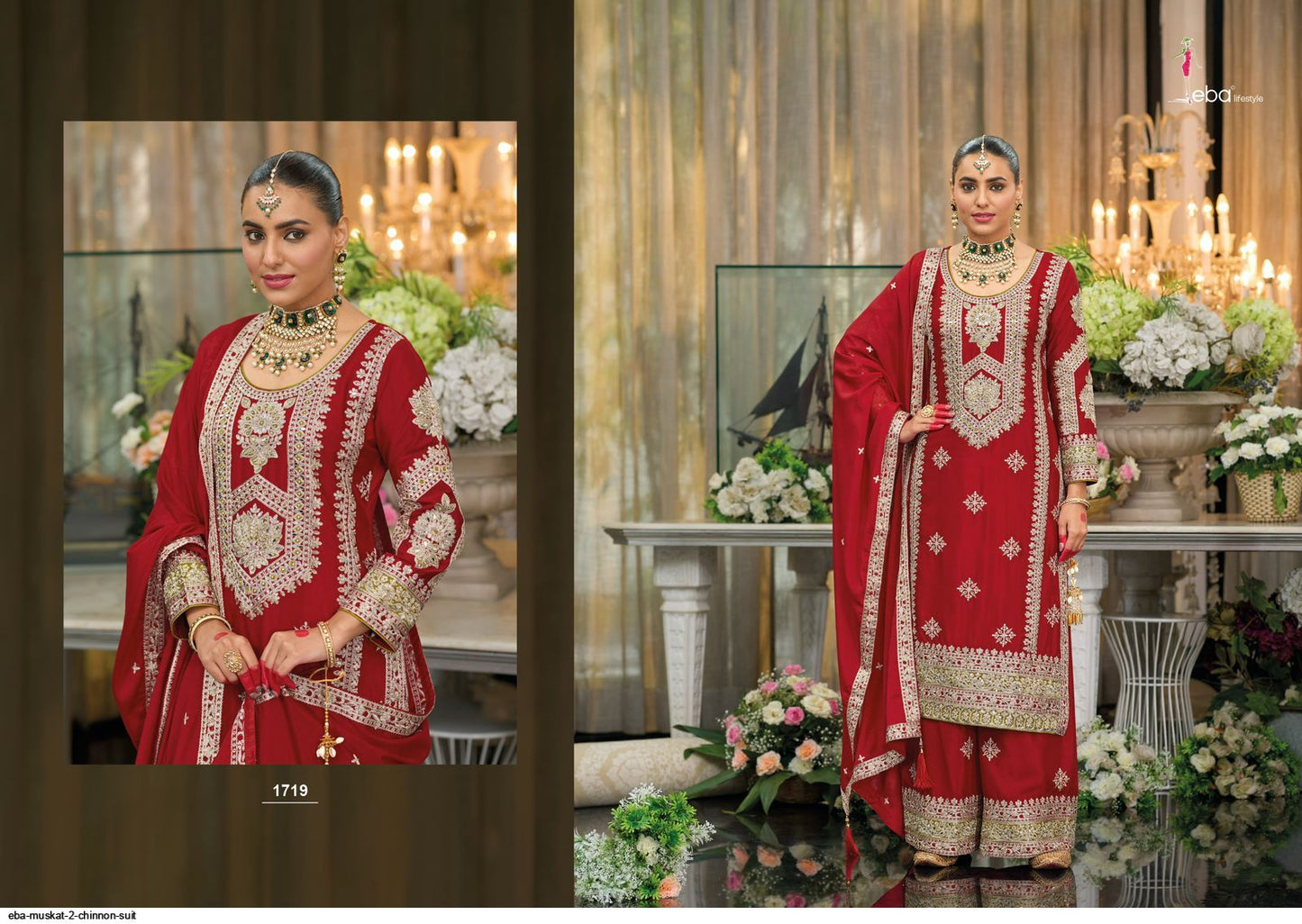 Beautiful designer plazo suit