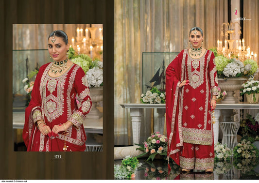 Beautiful designer plazo suit