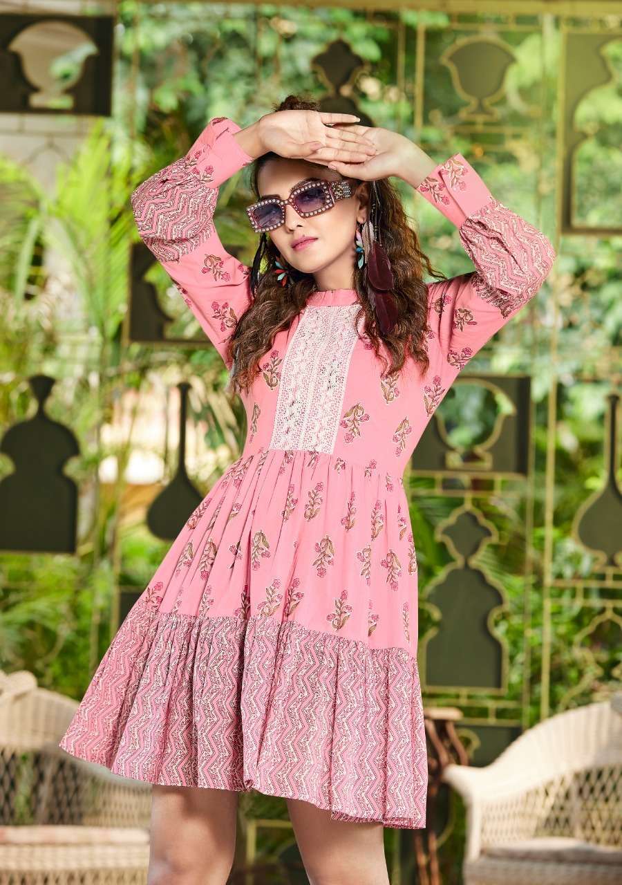 Beautiful designer Indowestern dress Kurti