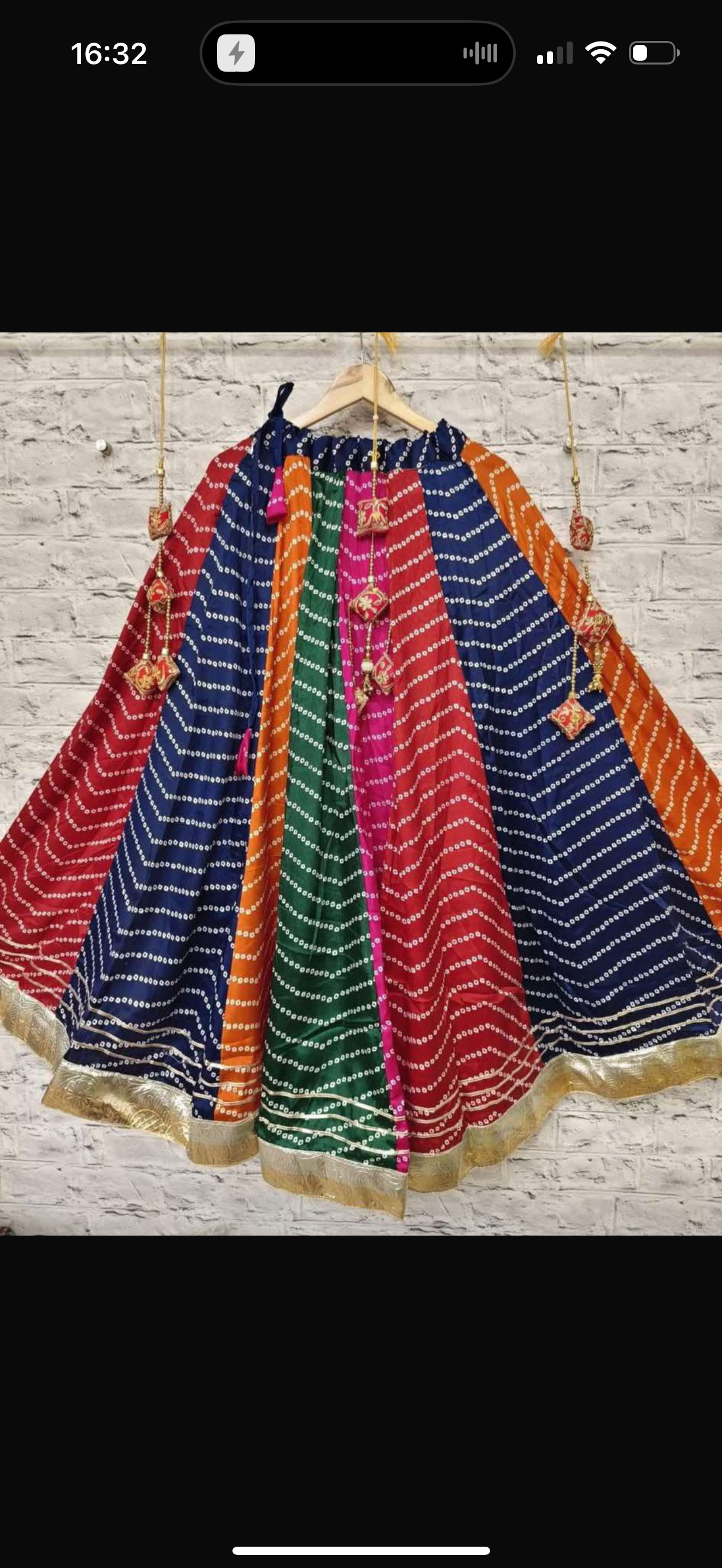 Beautiful designer skirt only