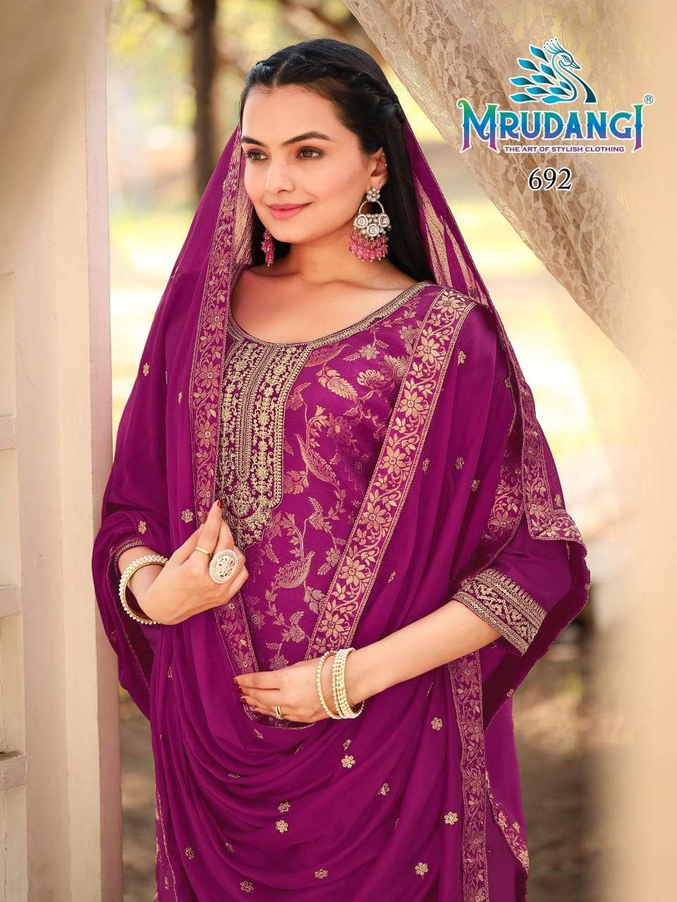 Beautiful designer Pakistani style suit