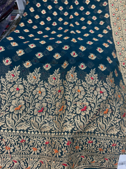 Beautiful designer fully embroidery saree