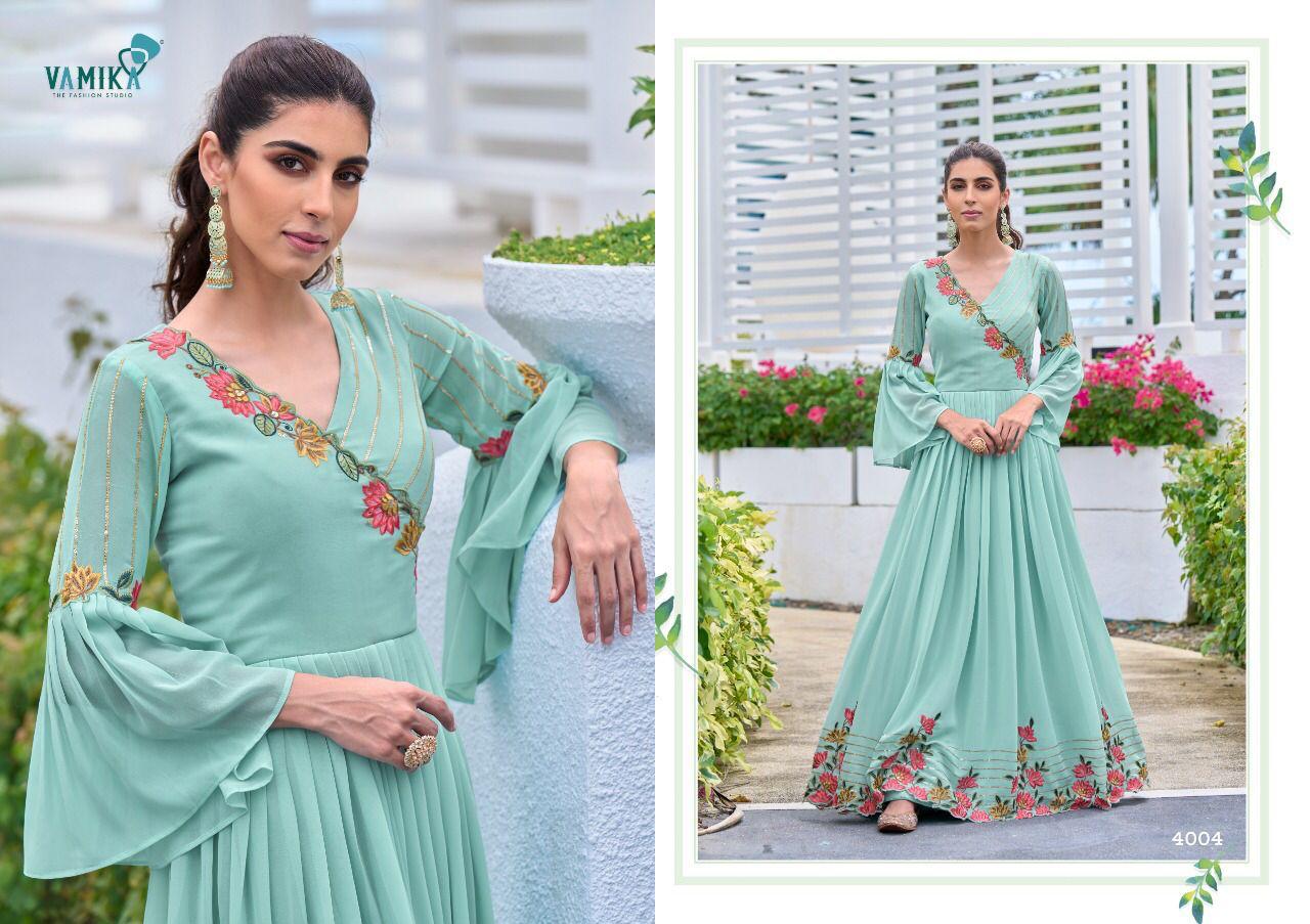 Beautiful designer long flare kurti