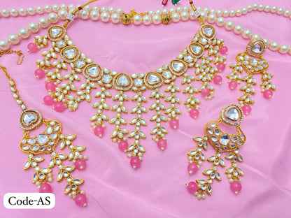 Beautiful designer kundan Necklace set